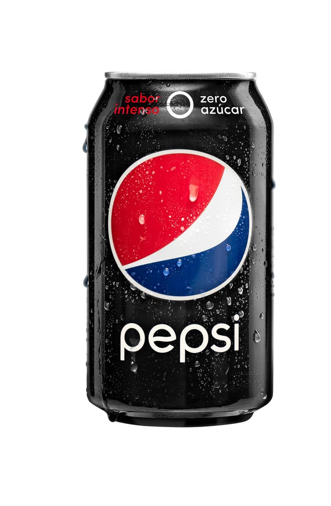 Bebida Pepsi zero lata